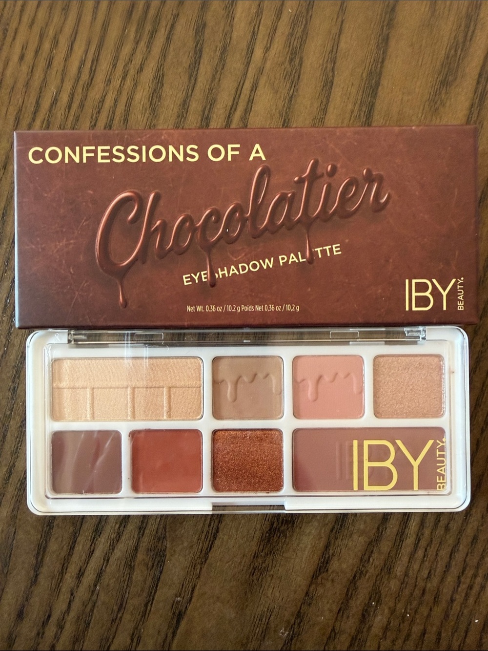 IBY Confessions of a Chocolatier Eyeshadow Palette - Warm Brown & Copper Tones